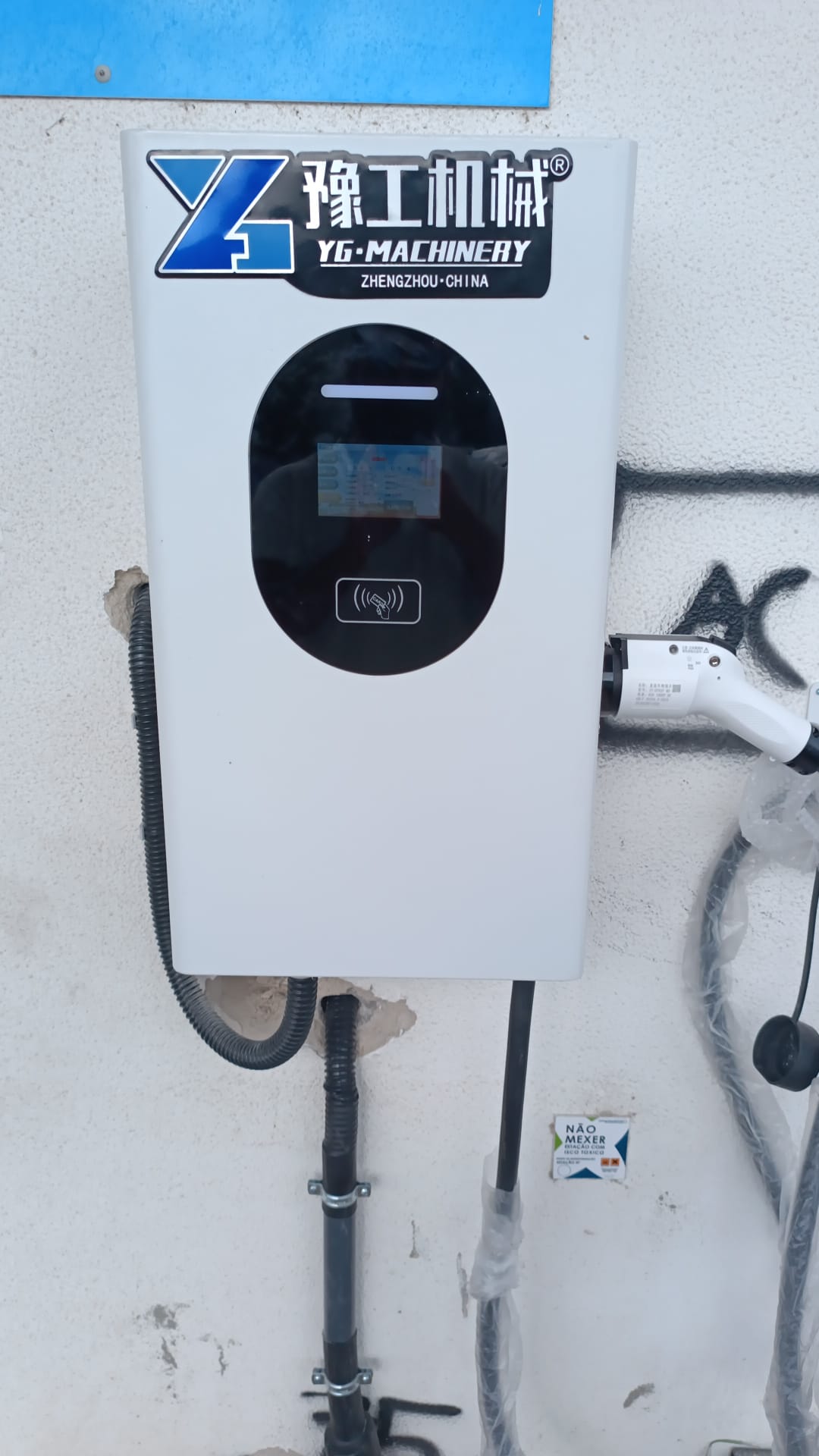 22kW DC EV Charger Wallbox Typ - огляд і ціна 22Kw Wallbox Type 2 Ocpp Rfid