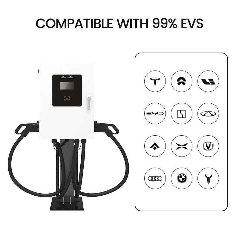 DC EV Charging Station 30kW Wa - огляд і ціна Dc Fast Charger 30Kw Wallbox Commercial
